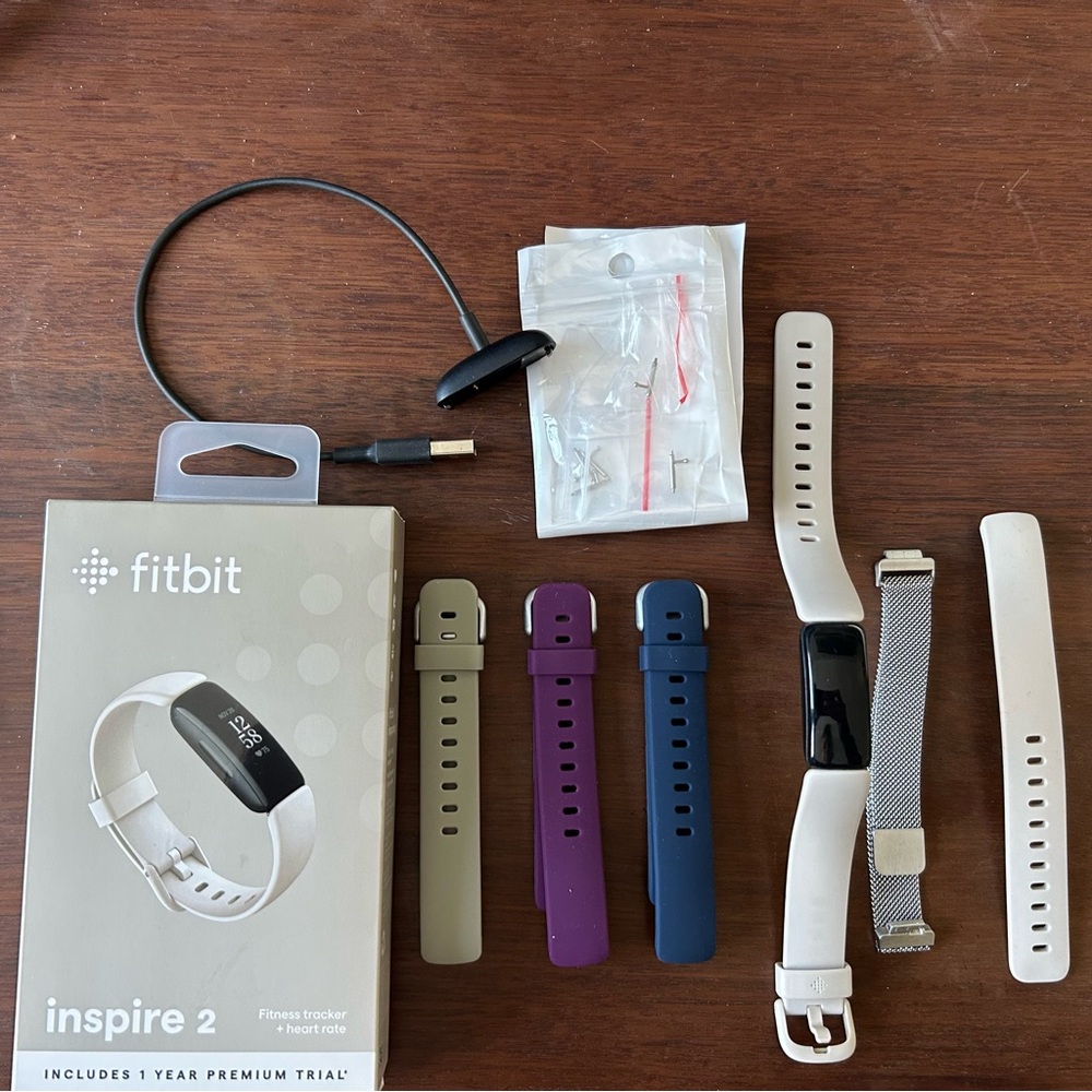 Fitbit Inspire 2 Fitness Tracker with Bands